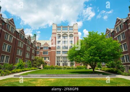 Wellesley College Tower Court in Wellesley, Massachusetts MA, USA. Stock Photo