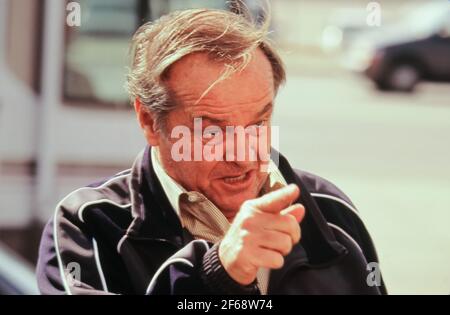 Jack Nicholson, 'About Schmidt' (2002). Photo Credit: C. Barius/New Line Cinema/THA. File Reference # 34082-1204THA Stock Photo