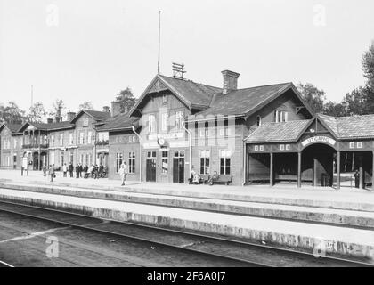 Sweden, Dalarna, Dalarna, Ludvika, Ludvika (depicted, town) Stock Photo