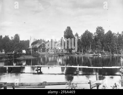 Sweden, Dalarna, Ludvika, Strömsdal (depicted, city) Stock Photo