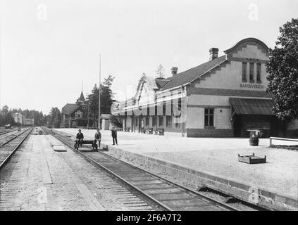 Sweden, Gästrikland, Gävleborg, Sandviken, Sandviken (depicted, place) Stock Photo