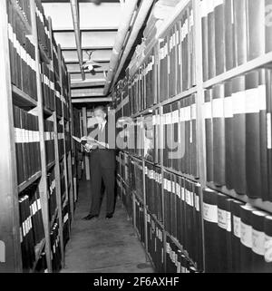 Central Archives, Stockholm Central Station, CST Stock Photo