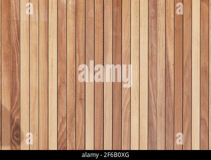 Texture of natural wood of light species from vertical boards, background Stock Photo