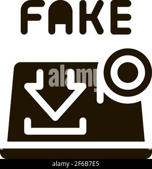 deepfake human face icon vector outline illustration Stock Vector Image ...