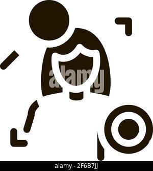 human deepfake many faces icon vector outline illustration Stock Vector ...