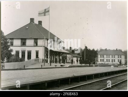 The station was built in 1874. In 1934, the station house was remodeled. Stock Photo