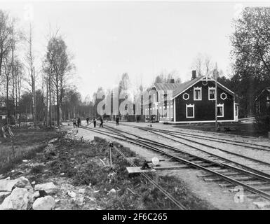 Sweden, Dalarna, Ludvika, Strömsdal (depicted, city) Stock Photo