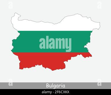 Bulgaria flag, vector illustration on a white background Stock Vector ...