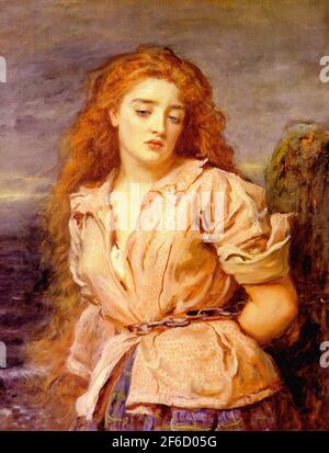 The Martyr of the Solway by John Everett Millais (1829-1896