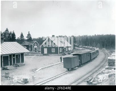 Sweden, Dalarna, Ludvika, Nittkvarn (depicted, town) Stock Photo