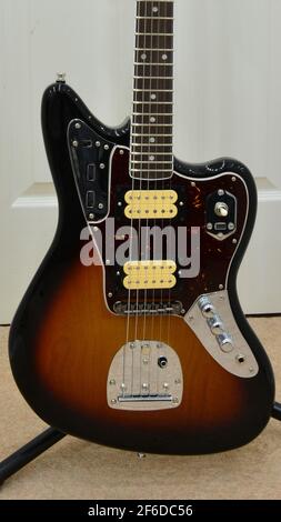 Kurt Cobain Fender Jaguar signature model Stock Photo