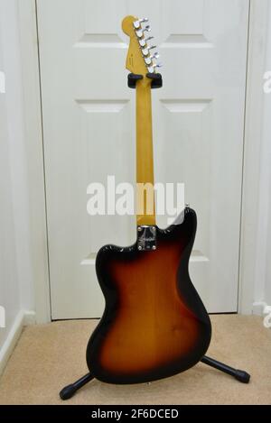 Kurt Cobain Fender Jaguar signature model Stock Photo