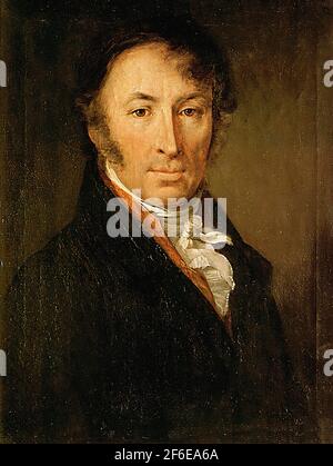 Vasily Tropinin - Karamzin Stock Photo