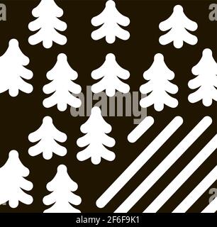 deforestation problem icon Vector Glyph Illustration Stock Vector