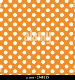 White polkadots over colored backdrop. Dotted, dots, circles pattern, background (Geometry is seamlessly repeatable) — Stock vector illustration, Clip Stock Vector
