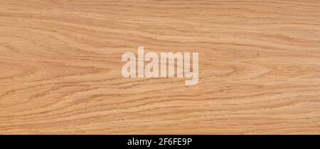 Panorama Background texture Oak Wood . Light brown shade with natural pattern Stock Photo