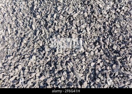 grey gravel for background use Stock Photo