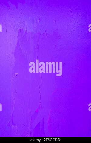 purple painted flat surface textured background backdrop paper air pockets Stock Photo