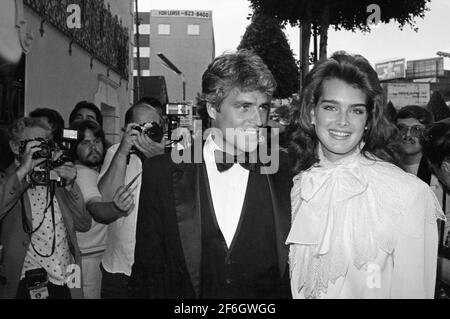 Ted McGinley and Brooke Shields December 20, 1979. Credit: Ralph ...