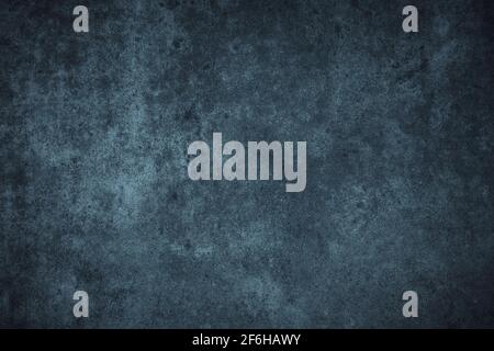 Dark Blue Marble Surface Background with Vignette Stock Photo
