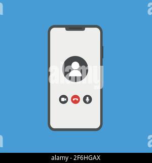 Smartphone with gold coin and button on screen. Donate online concept.  Stock Vector