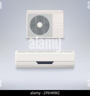 Air conditioner. Stock Vector