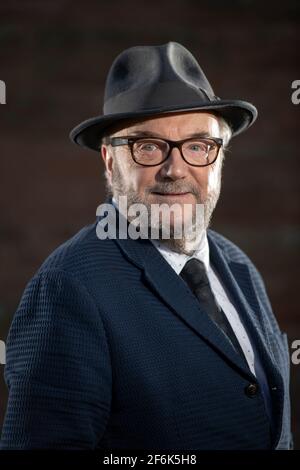 Scone, Perth, Scotland, UK. 1st Apr, 2021. PICTURED: Exclusive images of George Galloway, Leader of the All For Unity Party. George Galloway is a British Politician, Broadcaster and writer. He currently presents the Mother of all Talk Shows on Radio Sputnik and Sputnik on RT UK. He is photographed for his official Party portrait for the 6th May Scottish Parliament Holyrood Elections. Pic Credit: Colin Fisher/Alamy Live News Credit: Colin Fisher/Alamy Live News Stock Photo