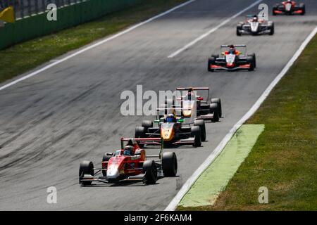 01 YE Yifei (chn) Renault FR 2.0L team Josef Kaufmann racing action during Renault sport series 2017, Eurocup Formula Renault 2.0, at Monza, Italy, from avril 21 to 23 - Photo Florent Gooden / DPPI Stock Photo