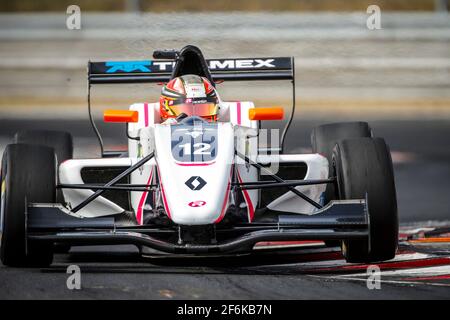 12 GUZMAN Raul (mex) Renault FR 2.0L team R-ace gp action during the 2017 Formula Renault 2.0 race at Hungaroring from June 30 to july 2, in Hungary - Photo Francois Flamand / DPPI Stock Photo