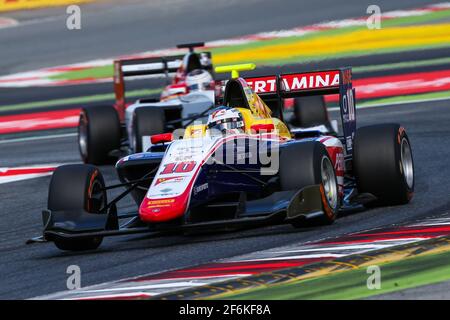 10 ALESI Giuliano, Trident, action during 2017 FIA GP3 championship, Spain, at Barcelona Catalunya from May 11 to 14 - Photo DPPI Stock Photo