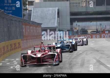 07 D'AMBROSIO Jerome (bel) Formula E team Dragon action during the 2018 Formula E championship, at Hong Kong, from december 1 to 3, 2017 - Photo Gregory Lenormand / DPPI Stock Photo