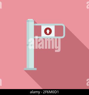 Tourniquet icon, flat style Stock Vector