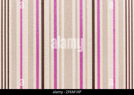 Seamless paper texture of decorative colored wallpapers with abstract vertical lines background. Stock Photo