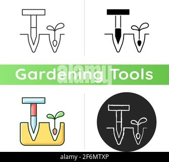 Dibbler icon Stock Vector