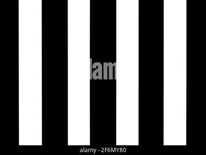 Black and white design pattern vertical lines, abstract contrasting striped zebra background, monochrome. Stock Photo