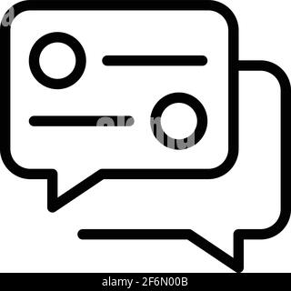Chat board icon