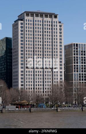 Shell Centre, Belvedere Road, London, the headquarters building of the Shell petroleum company. Stock Photo