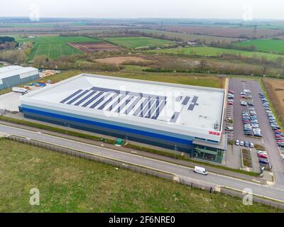 CEF online distribution centre, a single story warehouse and three ...