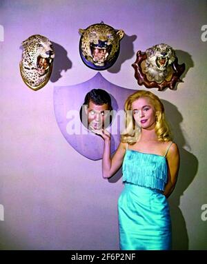 THE MANY LOVES OF DOBIE GILLIS CBS TV sitcom 1959-1963 with Tuesday Weld and Dwayne Hickman. Stock Photo