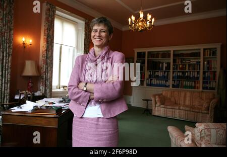 Heathfield St Mary's School Ascot.... Frances King Headmistress  pic David Sandison 12/10/2007 Stock Photo