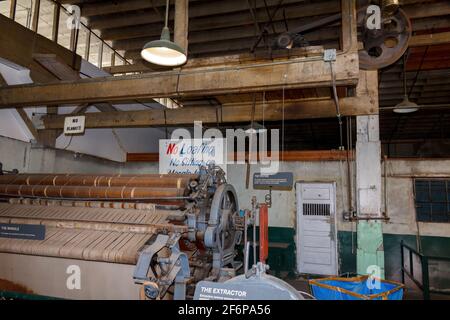 Inside Old Idaho Penitentiary Site pre-colonial prison in Boise Idaho jail for convicted prisoner inmates Stock Photo