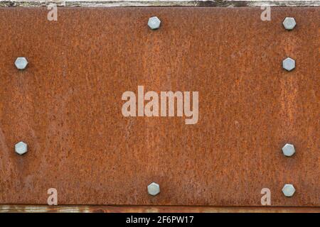 Red old rusty texture. Perfect background with copy space. Vintage effect-close up Stock Photo