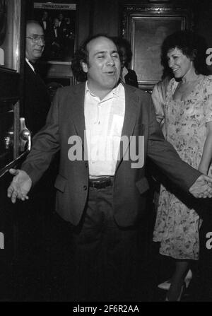 Danny DeVito and Rhea Pearlman Circa 1980's  Credit: Ralph Dominguez/MediaPunch Stock Photo