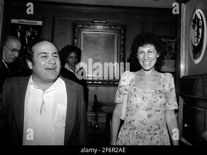 Danny DeVito and Rhea Pearlman Circa 1980's  Credit: Ralph Dominguez/MediaPunch Stock Photo