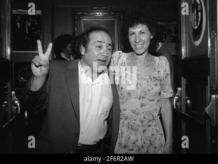 Danny DeVito and Rhea Pearlman Circa 1980's  Credit: Ralph Dominguez/MediaPunch Stock Photo