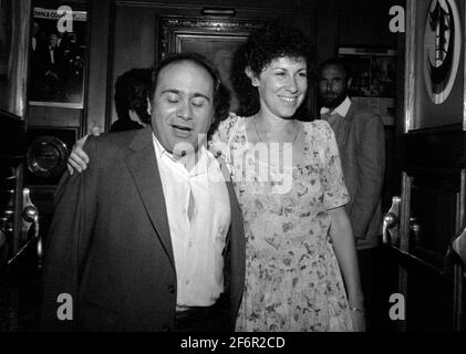 Danny DeVito and Rhea Pearlman Circa 1980's  Credit: Ralph Dominguez/MediaPunch Stock Photo