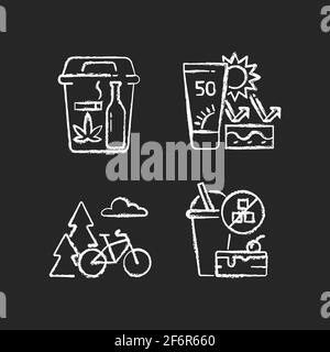 Healthy habits RGB color icons set Stock Vector Image & Art - Alamy