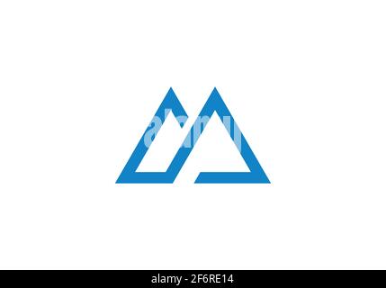 Initial DM Letter Creative Modern Business Typography Vector Template. Creative Letter D M Logo Vector Stock Vector
