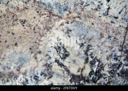 Marble patterned texture background for design in gray, blue, black tones . Copy space. Stock Photo