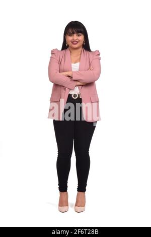 white open arm blazer